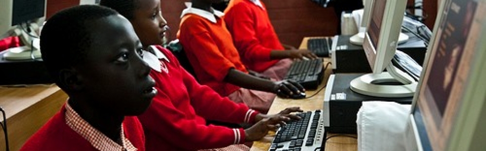 Neelie Kroes, Vice President of the European Union and Commissioner for the Digital Agenda visits Kenya